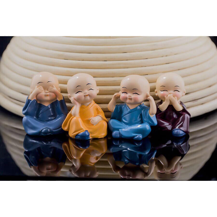 Bộ tượng 4 chú tiểu tứ không.