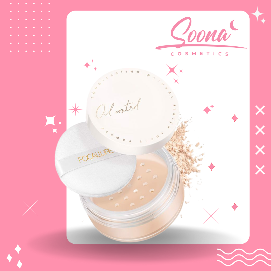 [OIL CONTROL] Phấn Phủ Dạng Bột FOCALLURE - Chuyên Kiểm Soát Dầu