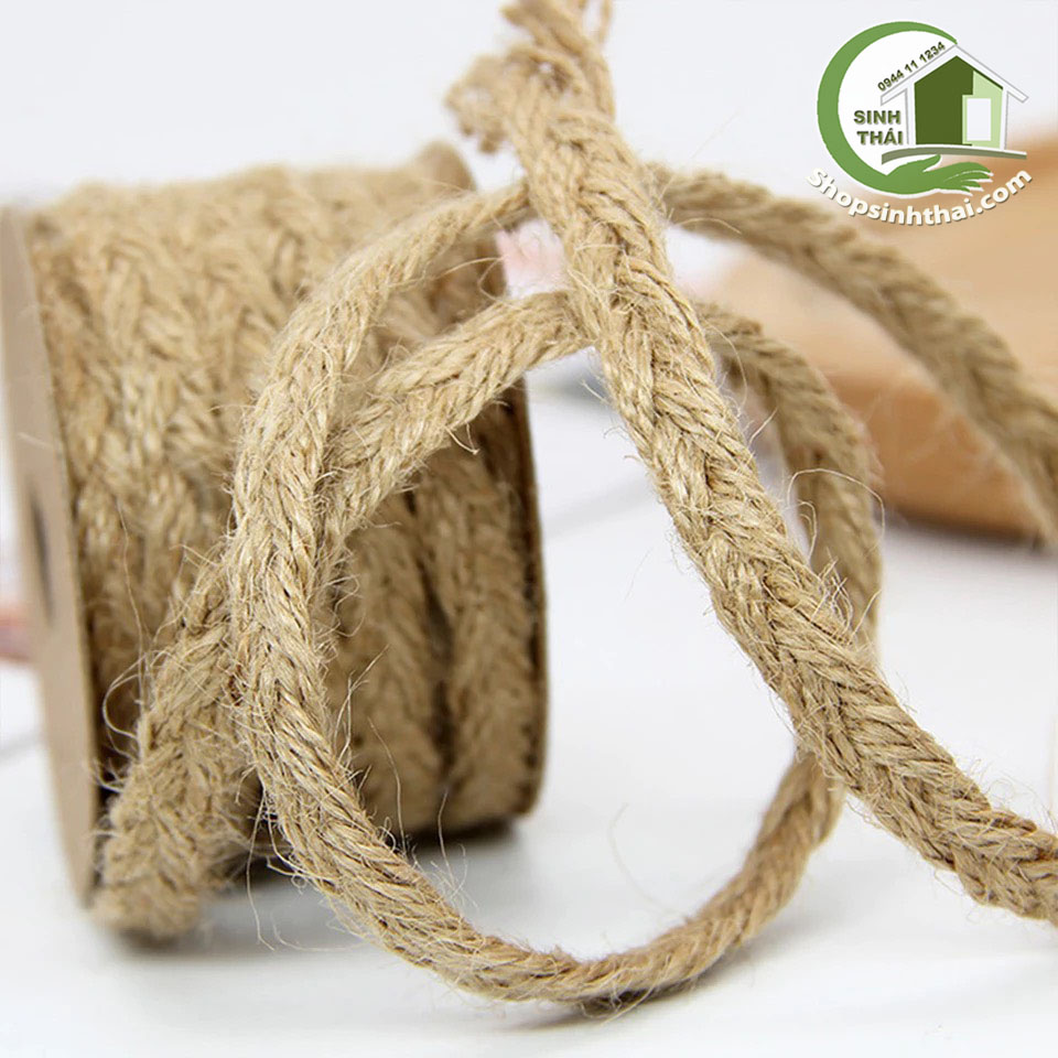 [HCM]Cuộn Dây Thừng dây dù màu xanh trắng [ 1 cuộn ] - chọn loại