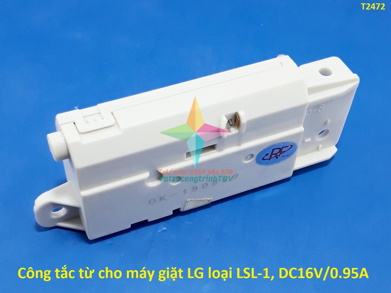 Công tắc từ cho máy giặt LG loại LSL-1, DC16V/0.95A