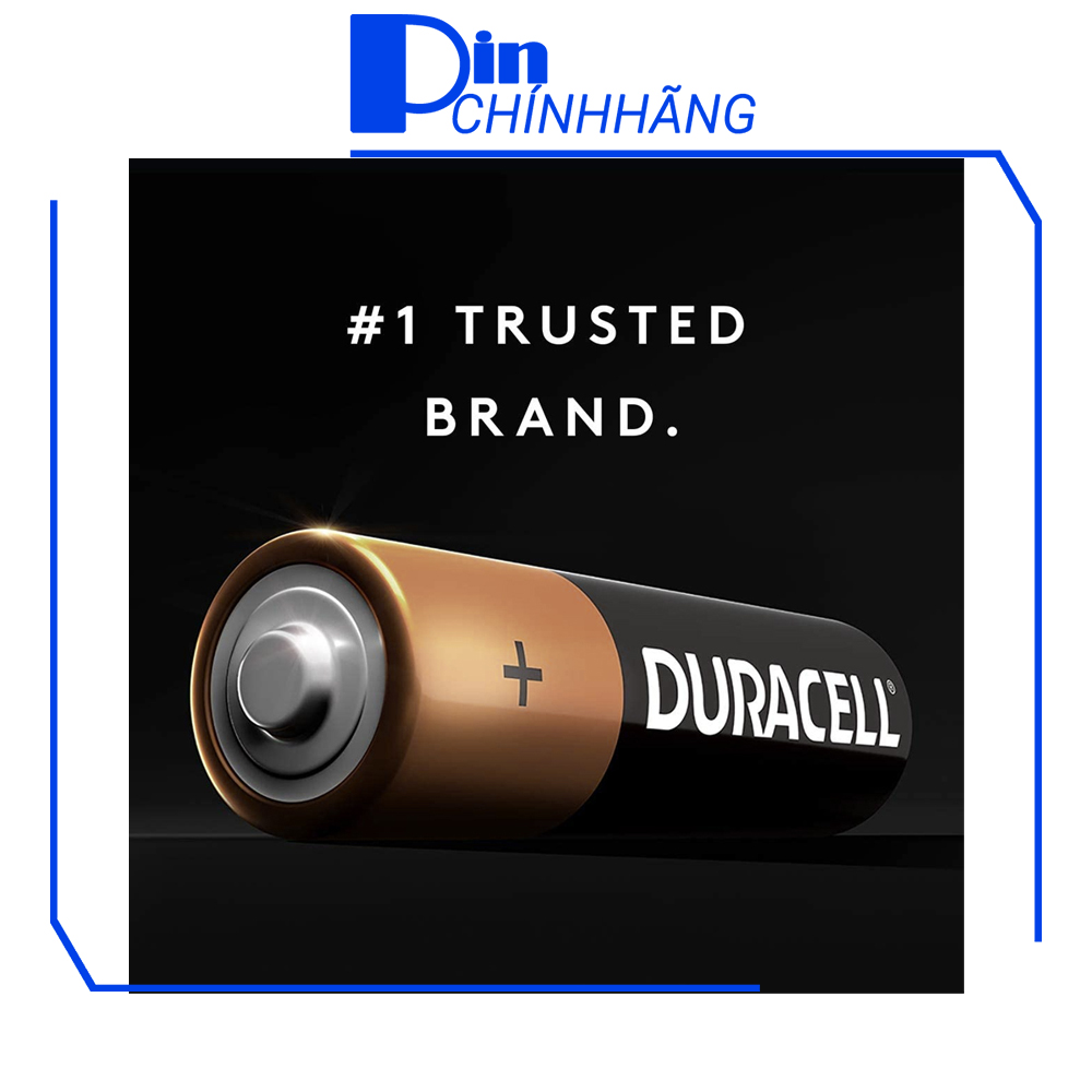 Vỉ 2 pin AA Duracell Coppertop dung lượng cao
