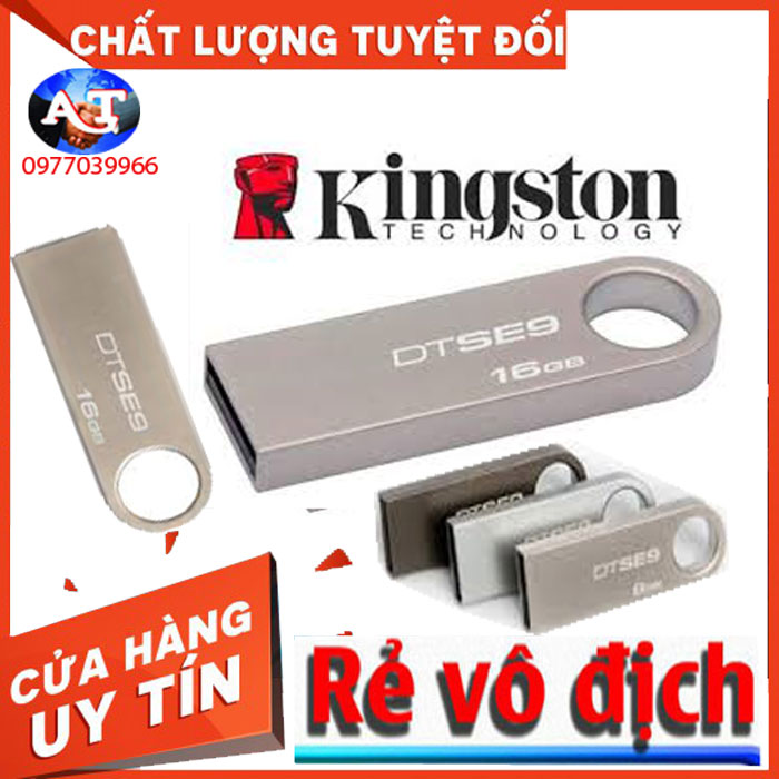 USB KINGSTON 16G SE9 VỎ KIM LOẠI