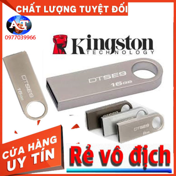 Bảng giá USB 2.0 Kingston DataTraveler 16GSE9  - CÓ NTFS Phong Vũ