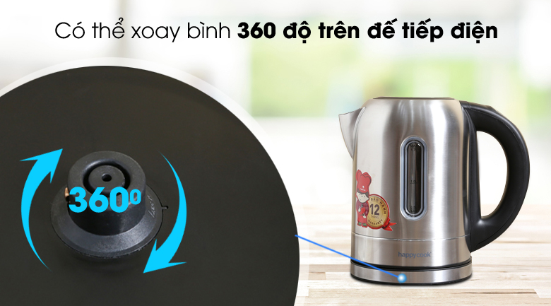 Bình siêu tốc Happycook 171SD 1.7 lít