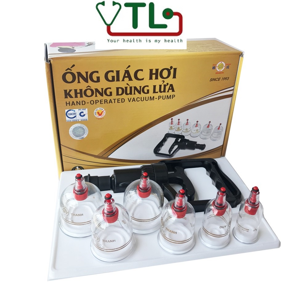 Bộ Giác Hơi Không Dùng Lửa Duy Thành YGH05 ( 6 ống giác)
