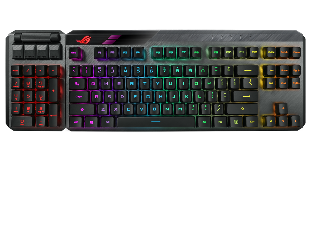 Bàn Phím Asus ROG Claymore II Red / Blue Switch
