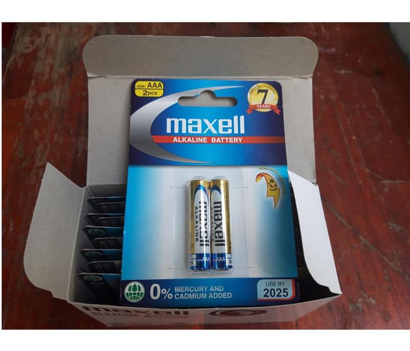 [HCM]Pin Maxell Alkaline AAA 1.5V LR03-GD-2B 25000đ vỉ 2 viên