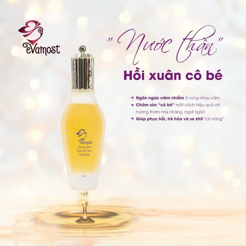 Tinh Chất Rửa Vệ Sinh EVAMOST Nguyên Tem (Chính hãng 100%)