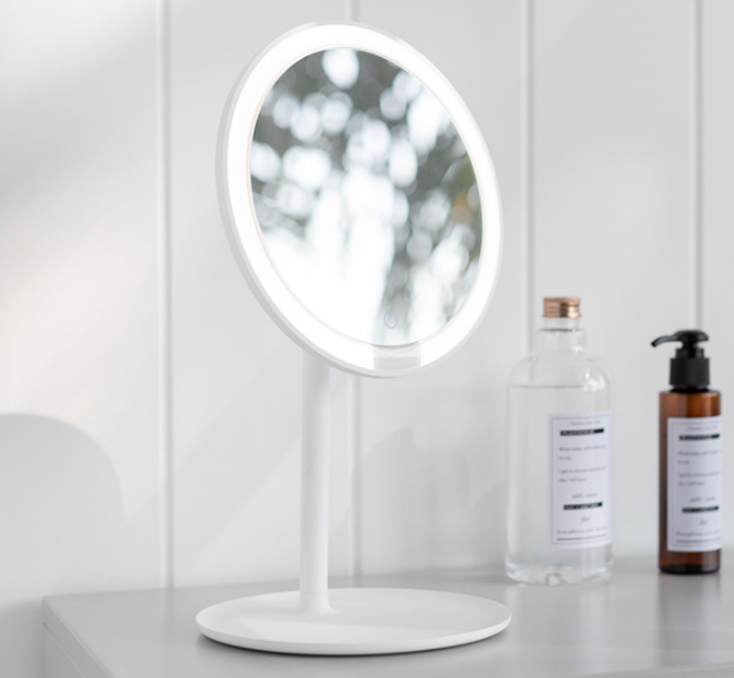 28x18cm led touch light makeup mirror-charging mirror-beauty tool-table mirror-mirror-mirror