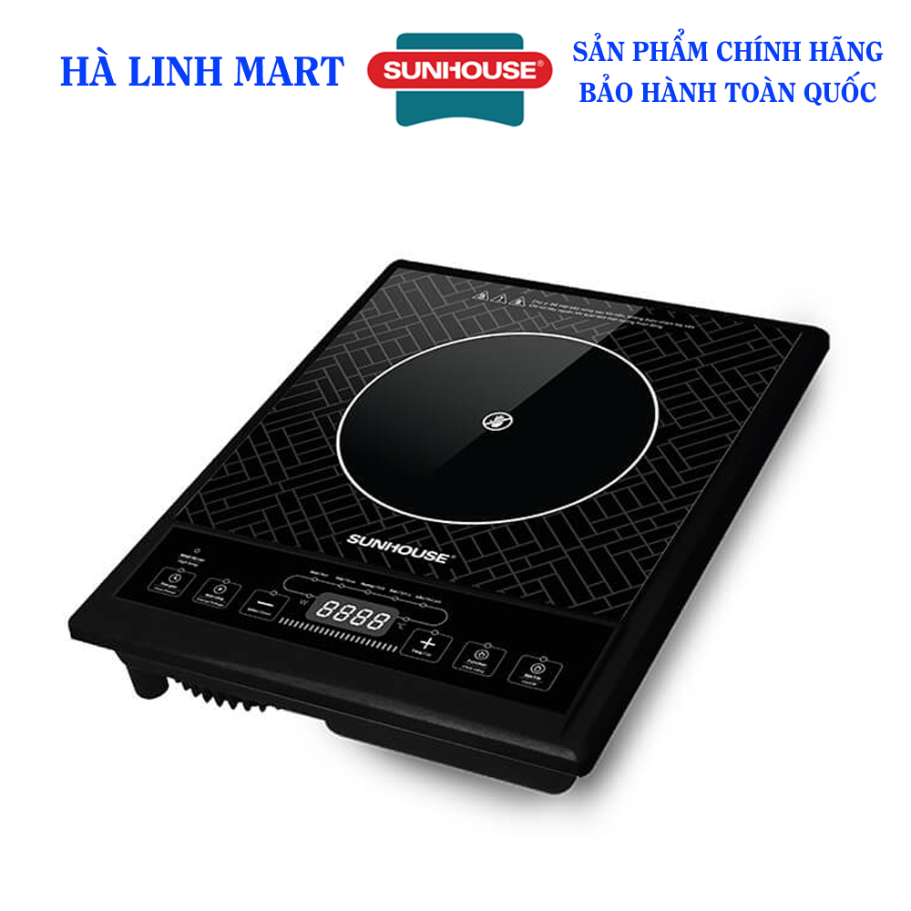 Bếp hồng ngoại cơ Sunhouse SHD6011, Bếp hồng ngoại đơn, Bếp hồng ngoại đa năng không kén nồi, Mặt bếp chịu nhiệt 600 độ c, Tặng 1 vỉ nướng, Bảo hành 12 tháng