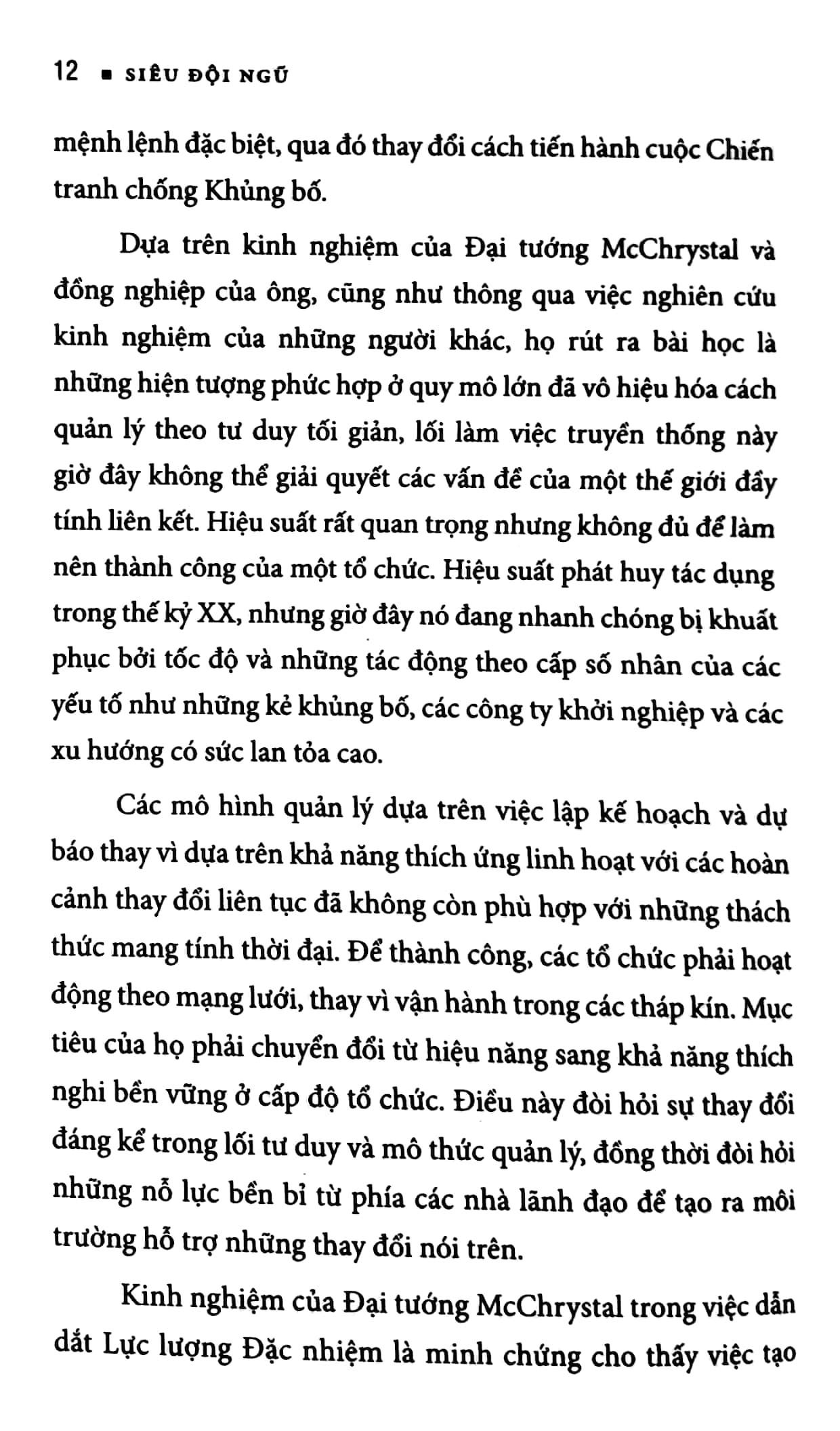 Sách - Siêu Đội Ngũ (Team of teams)
