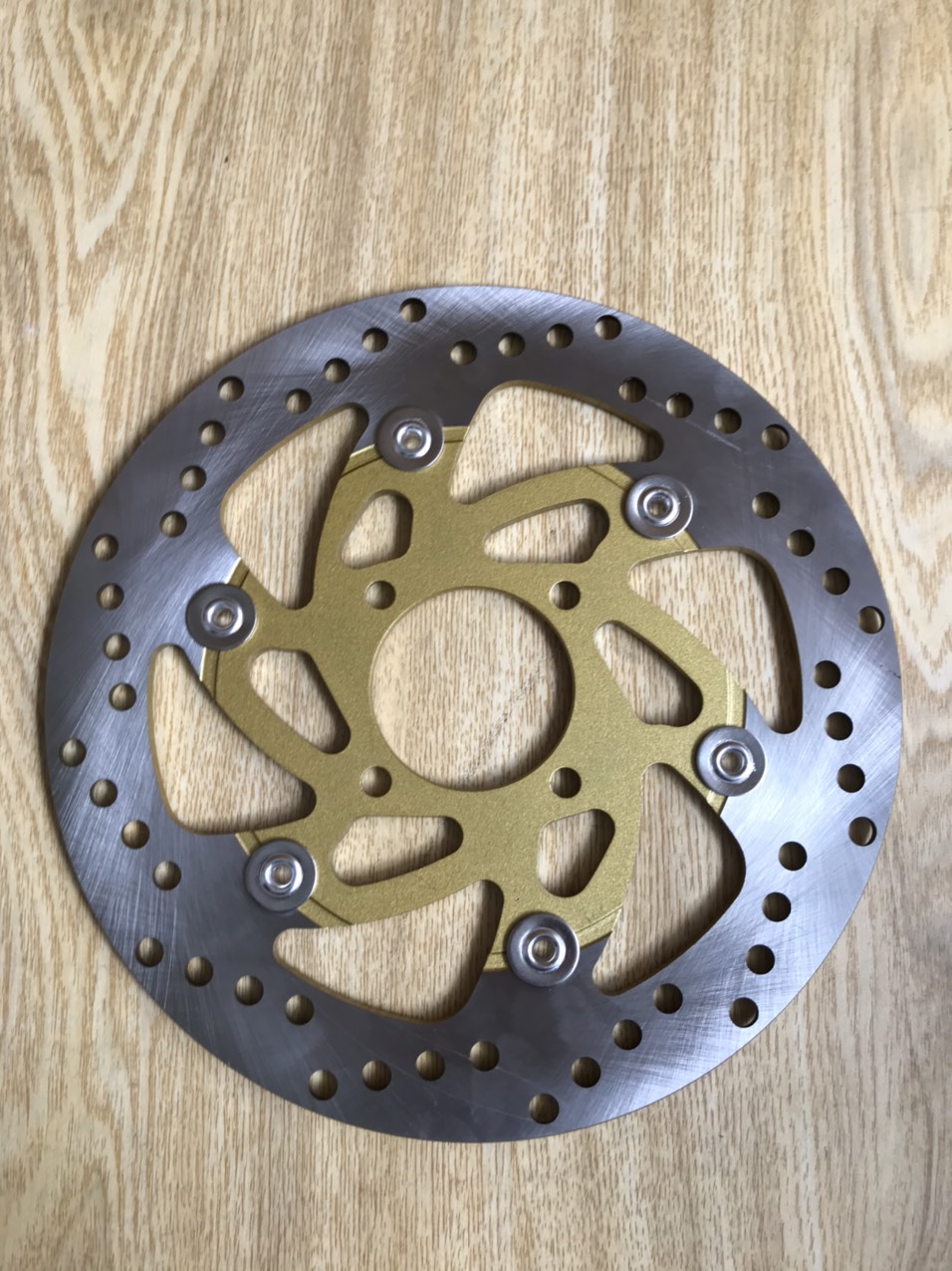 ĐĨA XE MÁY: ĐĨA KIỂU YAZ  245MM TRƯỚC DÀNH CHO XE EXCITER 150 135 , XE SIRIUS VÀ XE WAVE 110