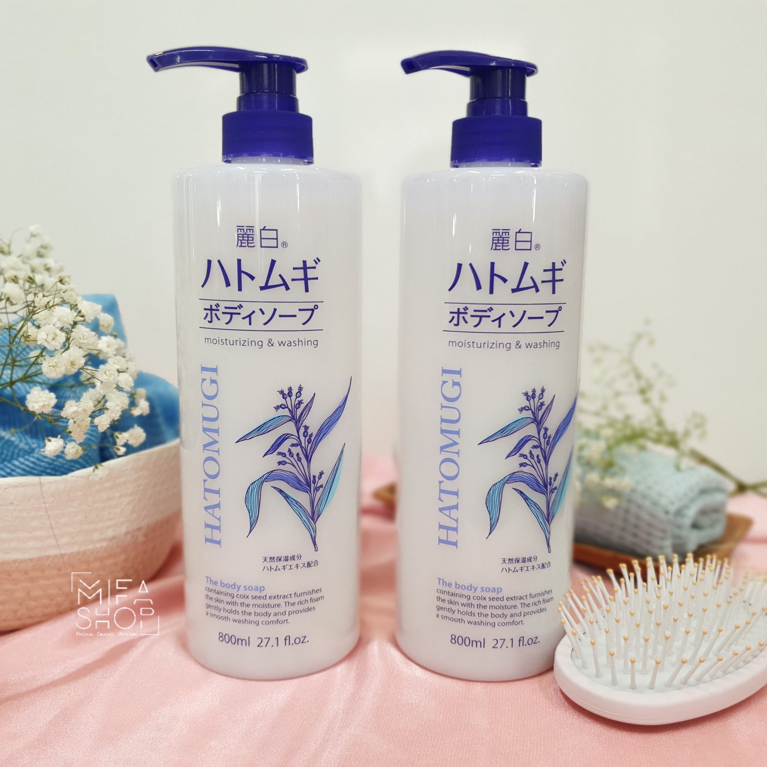 SỮA TẮM Ý DĨ NHẬT BẢN - 800ml