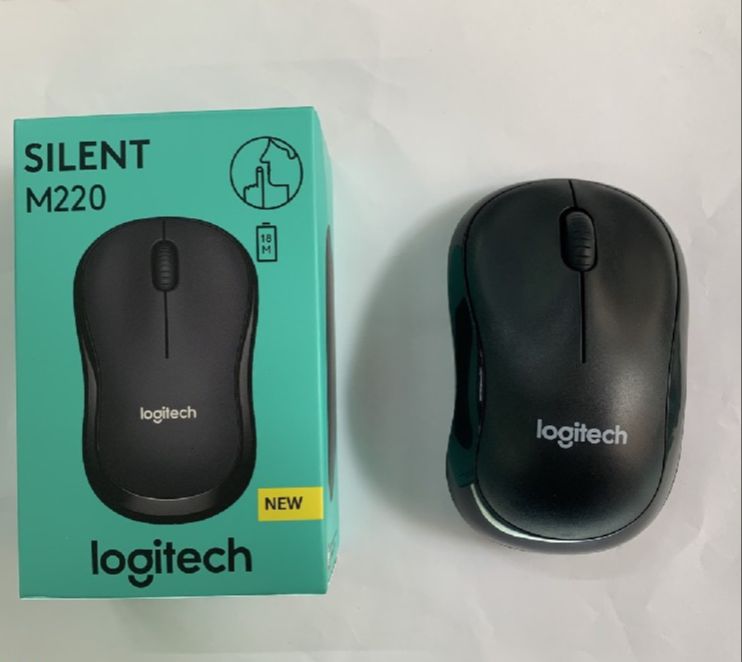 Chuột Không Dây Logitech M220 không tiếng ồn