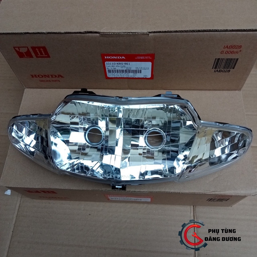 Pha đèn xe wave zx , wave anpha nhỏ đời đầu- chính hãng honda