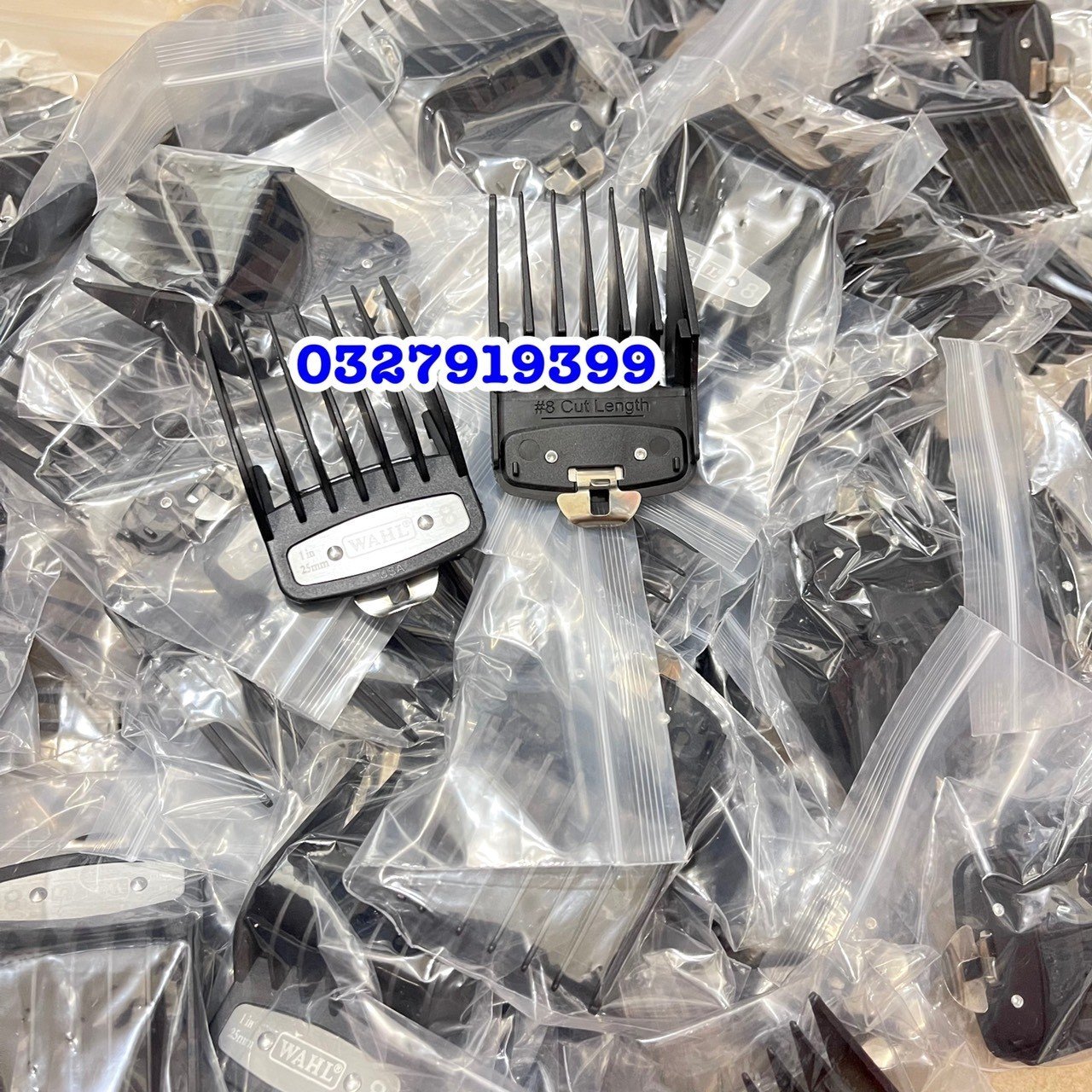 Cữ tông đơ 1,5mm gá thép WAHL - 1,5 3 4,5 25mm