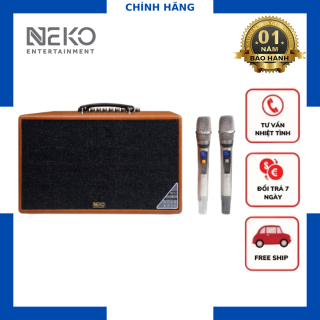 Loa Karaoke Neko NK600 Công Suất 120W Tặng Kèm 2 Micro Cao Cấp - Chính Hãng thumbnail