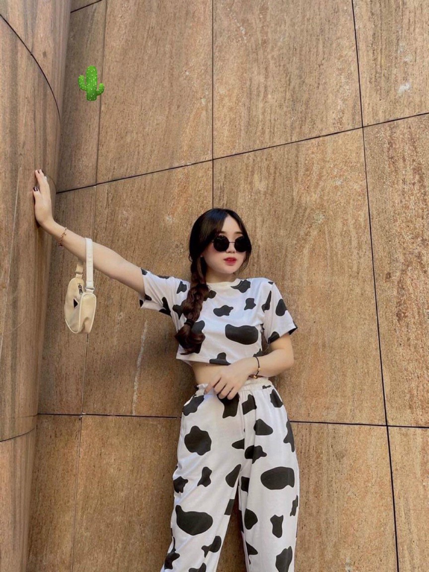 đồ nữ -SET BỘ BÒ SỮA THỜI TRANG NỮ