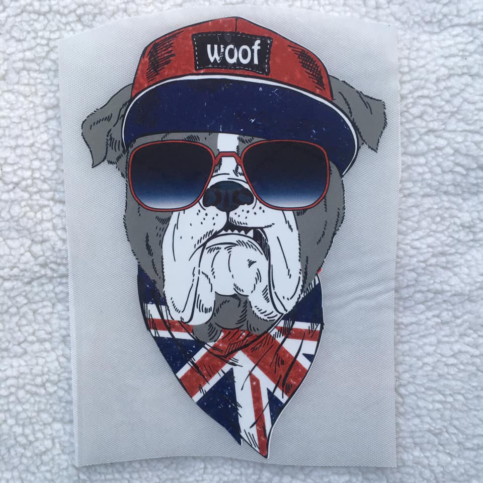 Hình ủi, hình ép nhiệt - Pull Dog