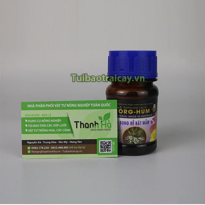 Phân bón bung rễ bật mầm ORG HUM lọ 100ml
