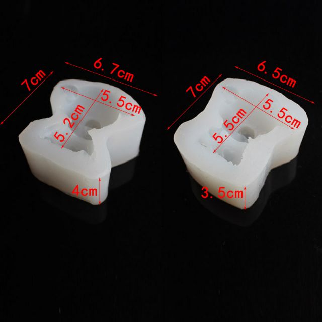 Khuôn Silicon 4D Heo Ngồi