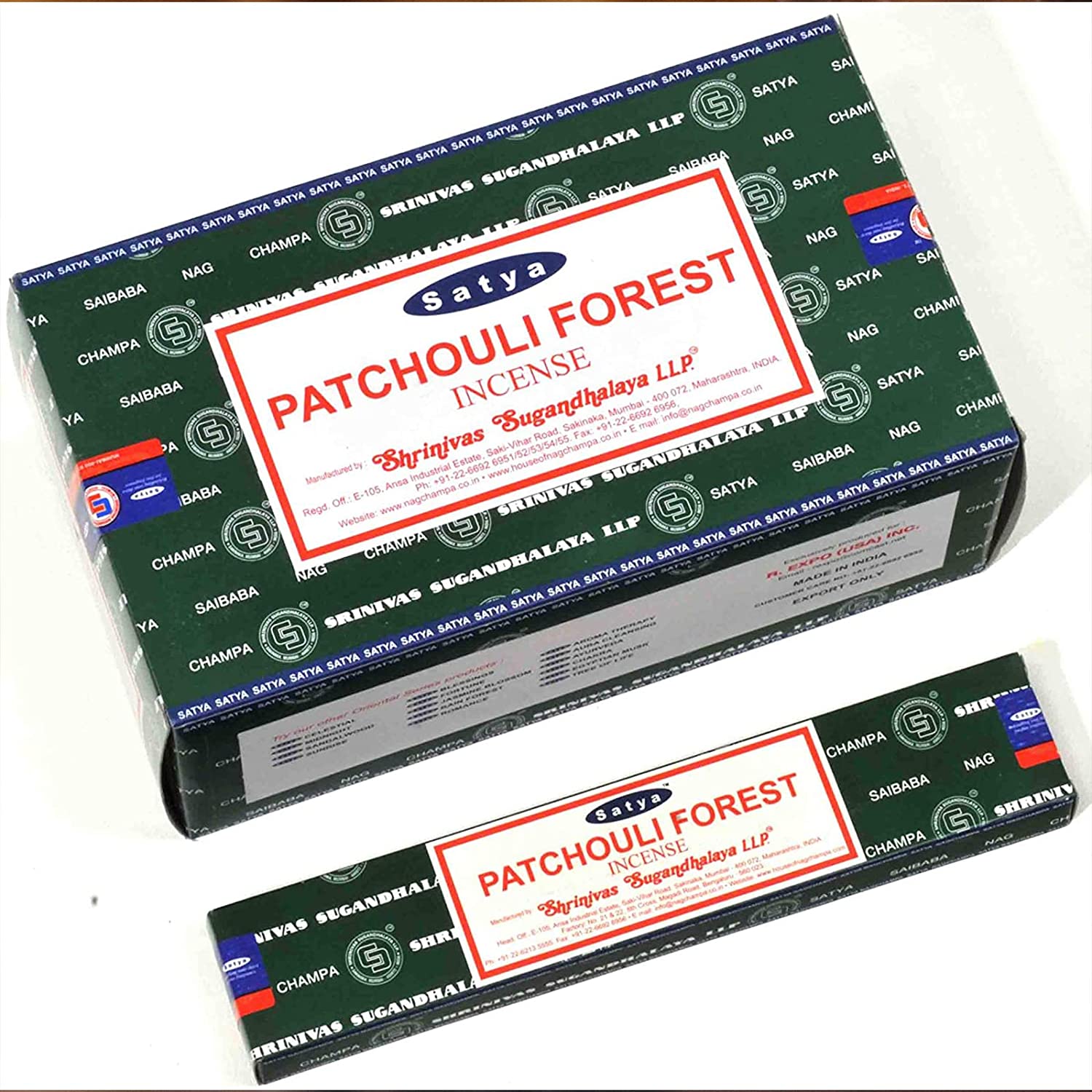 Nhang PATCHOULI FOREST SATYA - THẢO MỘC XÔNG NHÀ