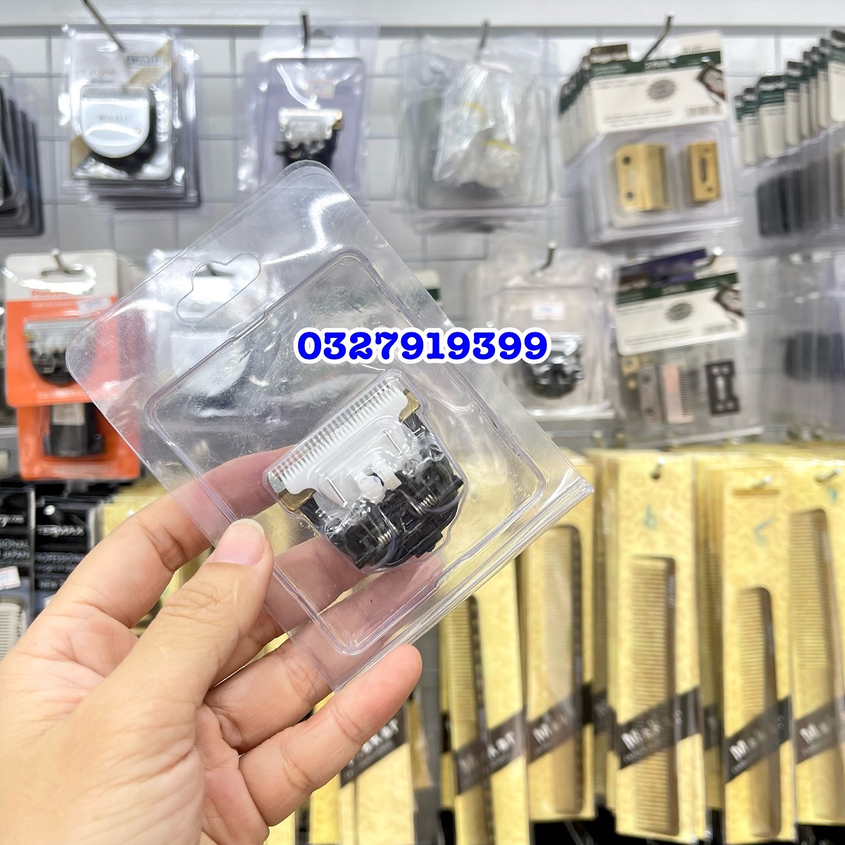 Lưỡi tông đơ titan S09 - lưỡi chân dài