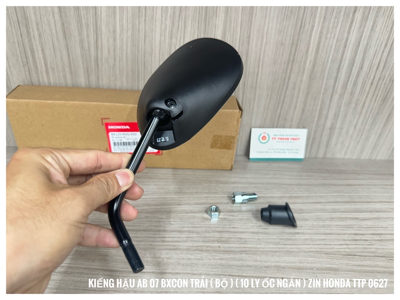 Kiếng hậu AB 07 Bxcon, AB Fi 10 Trái ( Bộ ) ( 10 ly ốc ngắn ) - ( 1 cây )
