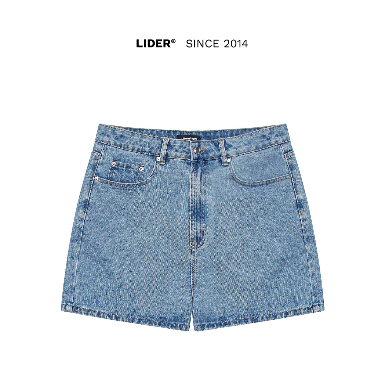 Quần Jeans Ngắn Denim LIDER PRIMAL WASHED SHORTS