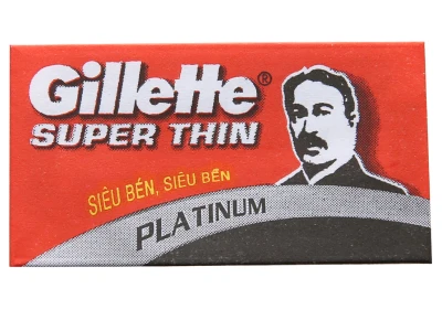 Hộp 5 cái lưỡi lam lưỡi lam Gillette Super Thin