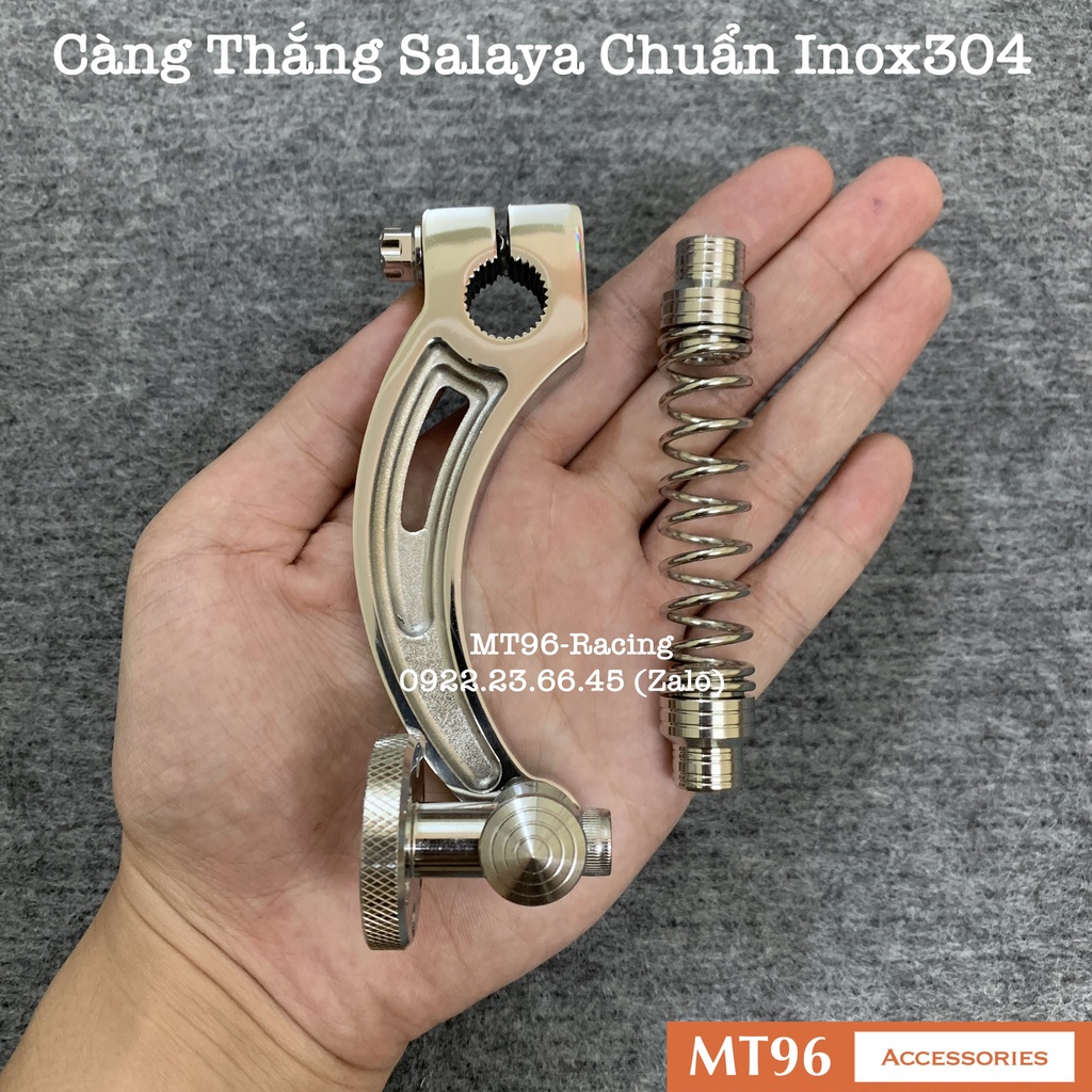 Càng thắng sau salaya chuẩn inox304 siêu sáng cho nhiều dòng xe