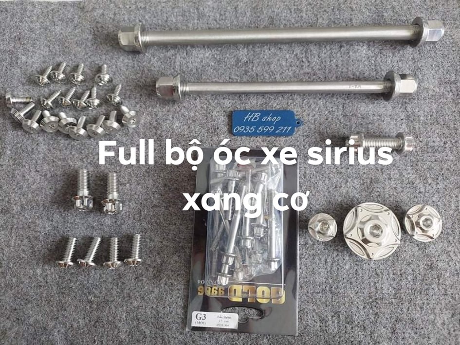 SALAYA full xe sirius xang cơ rc