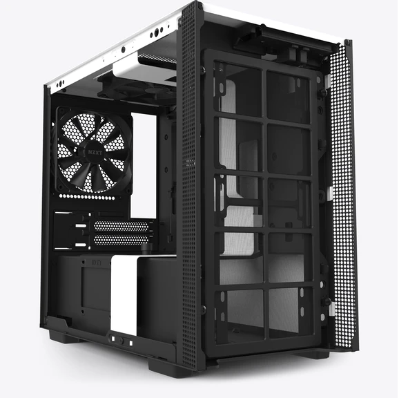 VỎ CASE MÁY TÍNH NZXT H210 MÀU TRẮNG SẦN