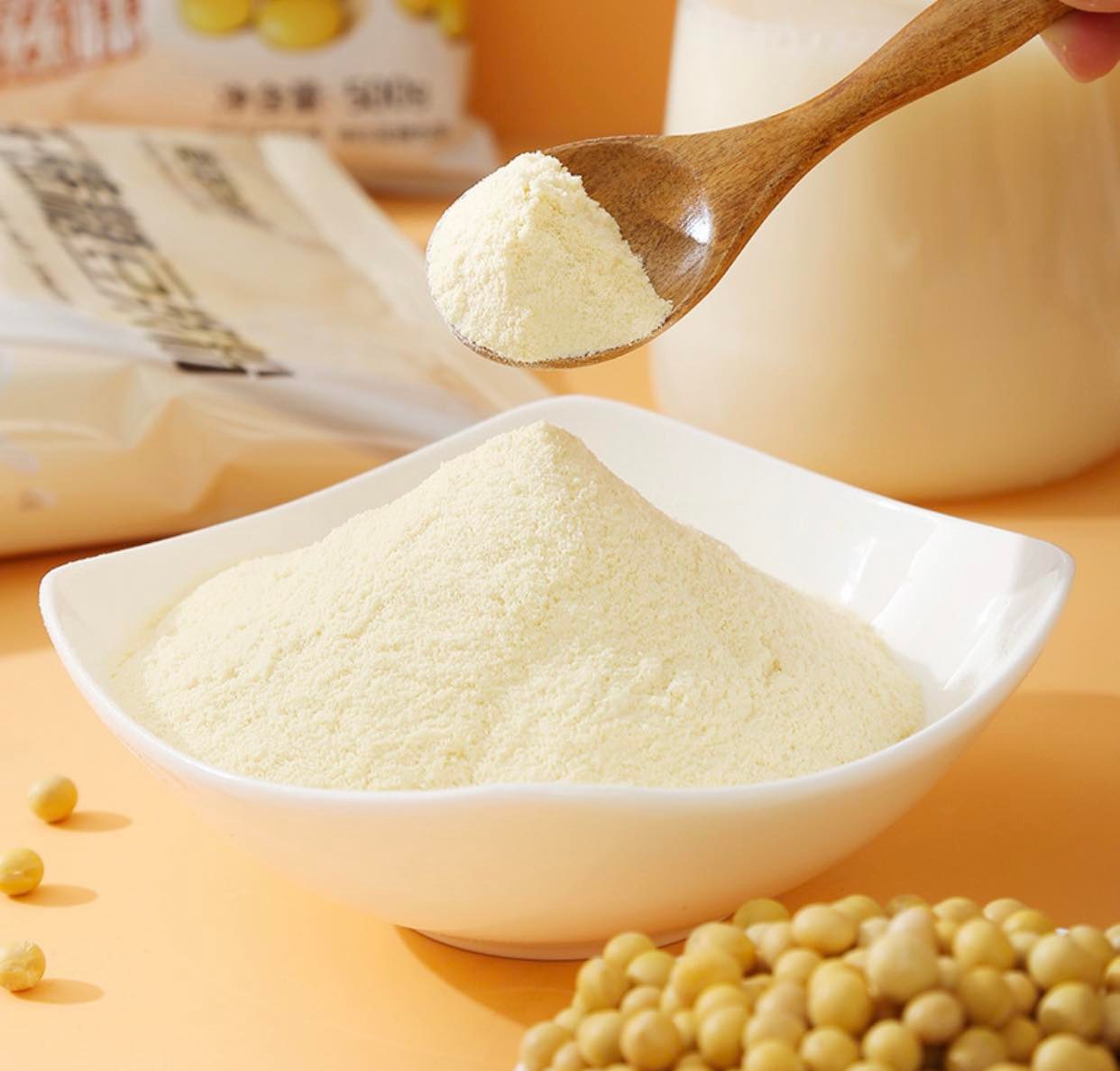 Bột Đậu Nành - Bột Đậu Đen MeiZhouShike (Loại gói 500g)