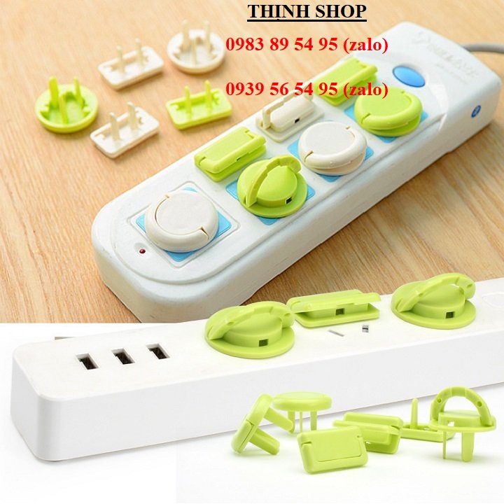[HCM]bộ 10 nút bịt ổ điện - set 10 nút bịt ổ điện