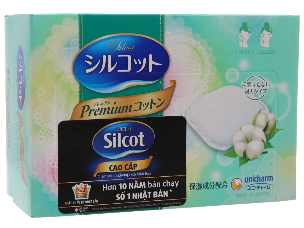 Bông Trang Điểm Silcot Premium 66 Miếng