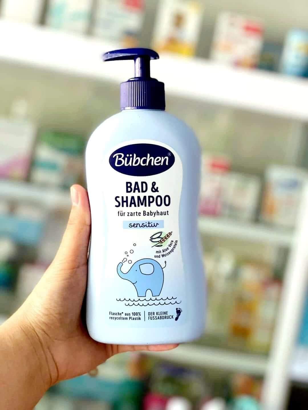 Sữa tắm gội Bubchen Bad and Shampoo 400ml