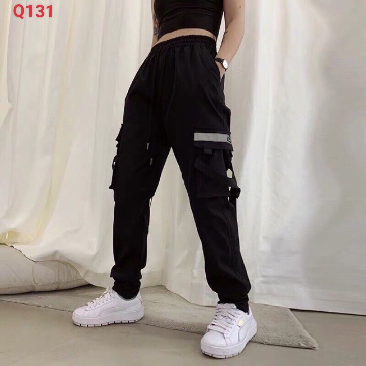 [ MẶC LÀ THÍCH ]  Quần Jogger Kaki nam nữ phản quang Q077