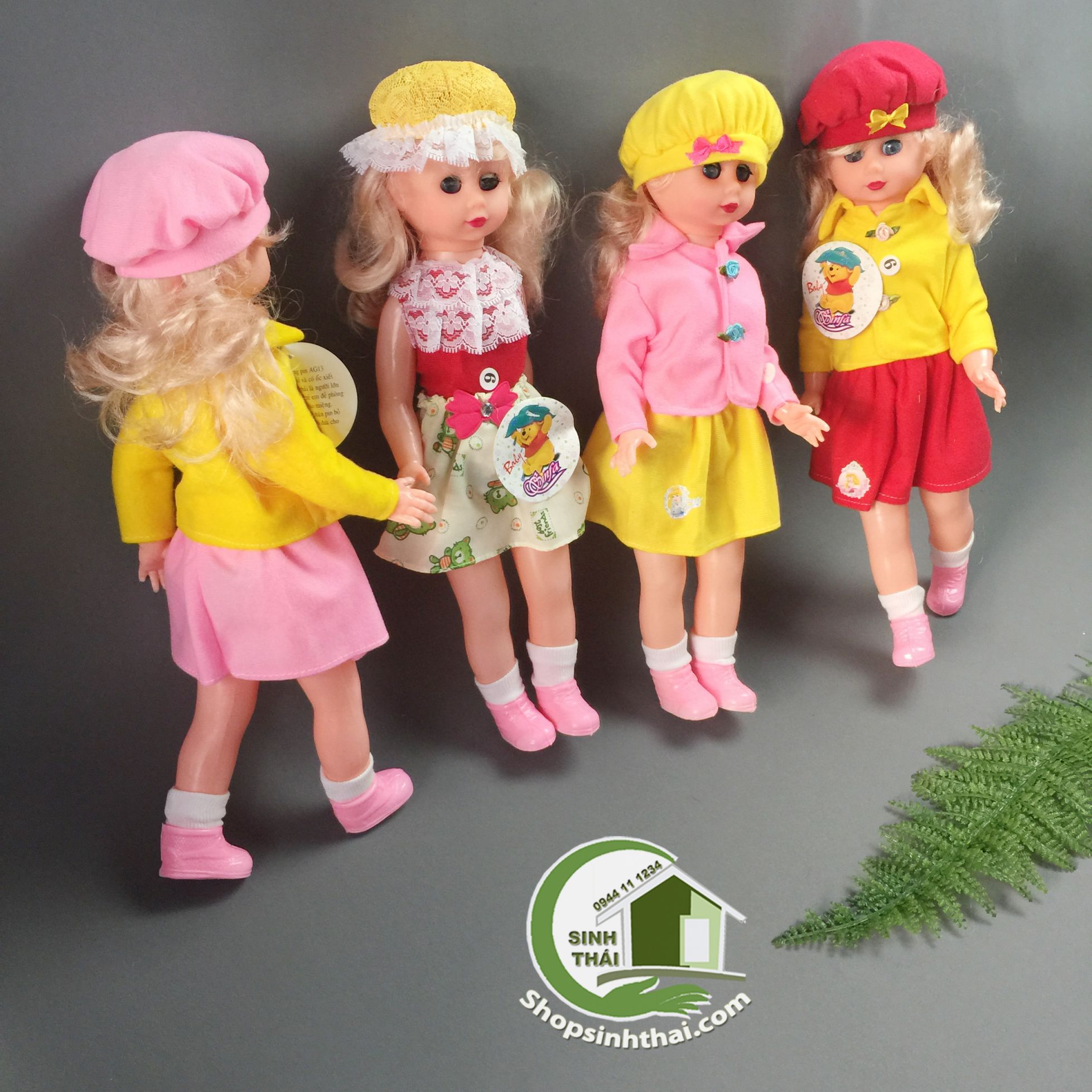 [HCM]Búp bê em bé lớn có nhạc 40cm x 12cm
