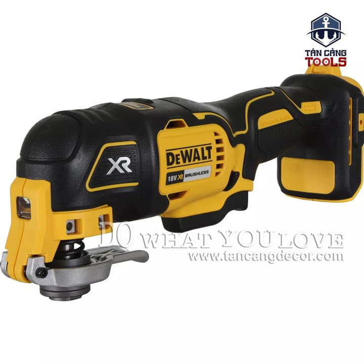 [Trả góp 0%] Máy Cắt rung Đa Năng Dùng Pin DeWalt 18V DCS355N ( Thân Máy )