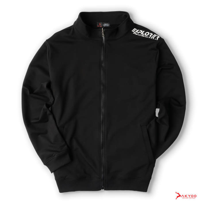 AKYOO Áo Khoác Nỉ Họa Tiết Chữ Ở&hellip;