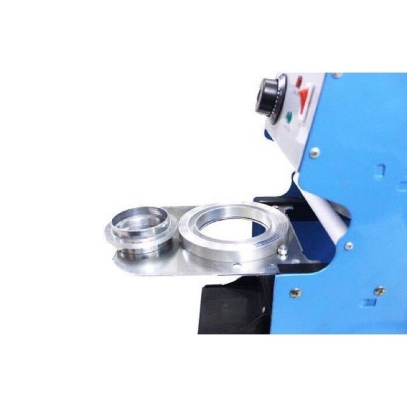 Máy dập nắp cốc ET-D7, dán miệng cốc nhựa (cốc 350,500,700ml)