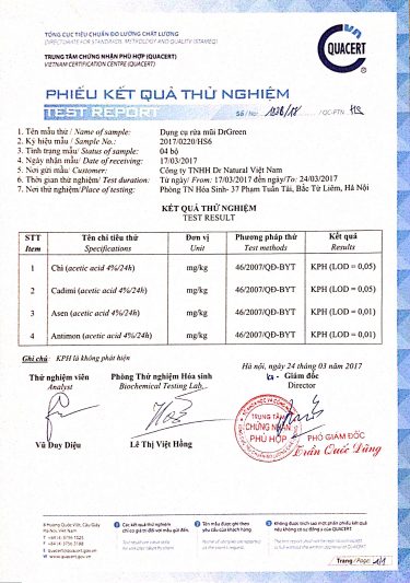[HCM]Muối rửa mũi Dr. green (Hộp 30 gói)