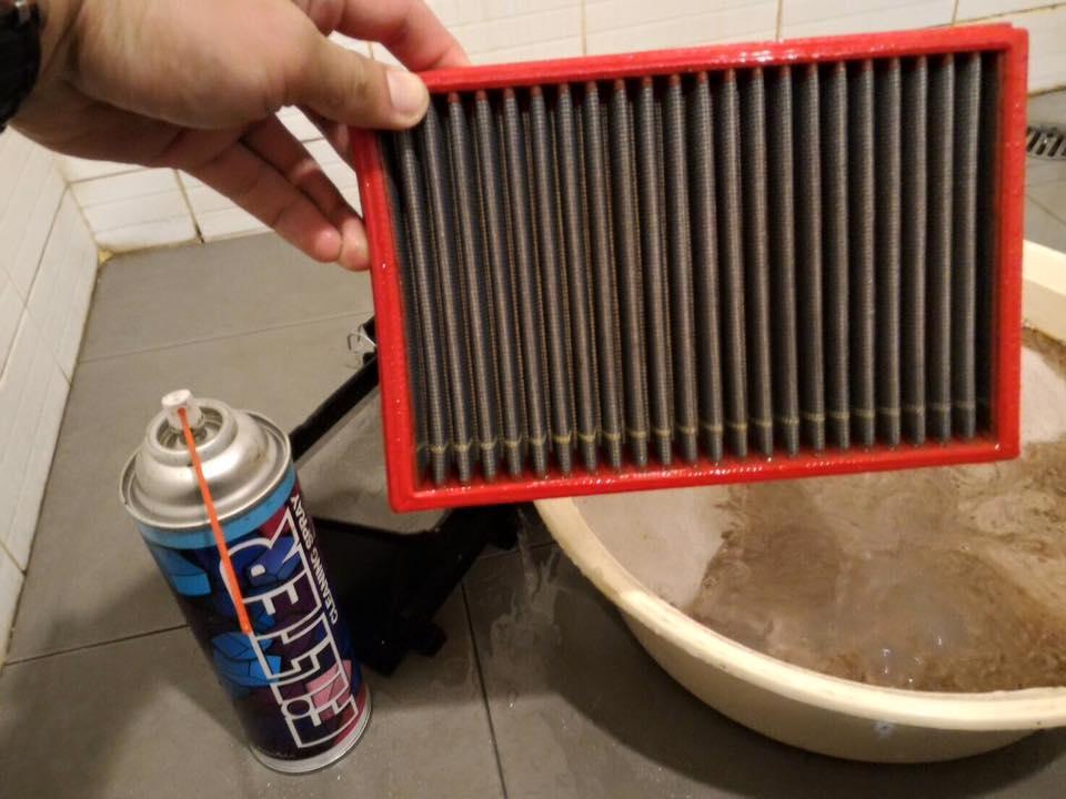 Chai xịt vệ sinh lọc gió LUBE71 Filter Cleaning Spray 600ml