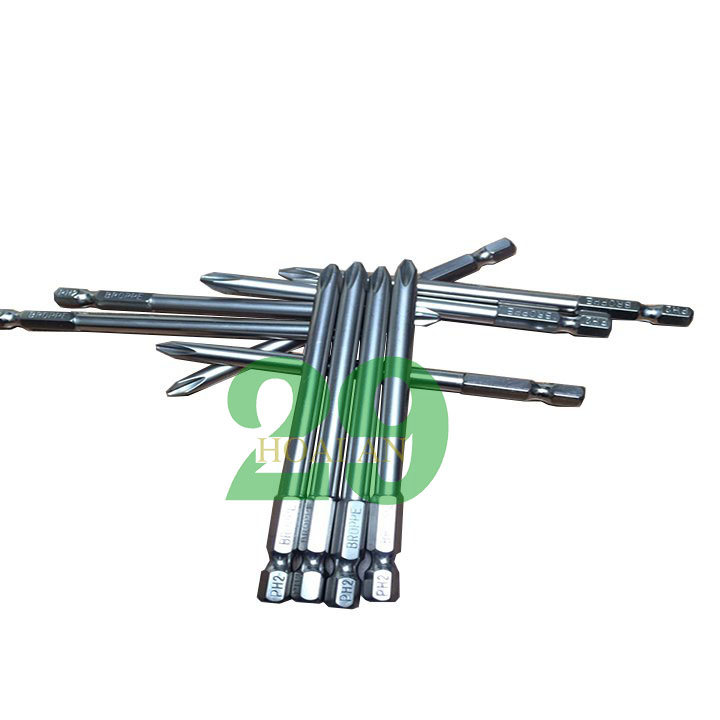 Mũi Vít Bake, Mũi Bắn Vít Chuôi Lục Giác Phi6 PH2 BROPPE cho máy khoan, bắn vít