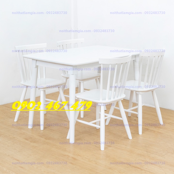 BỘ BÀN ĂN 4 GHẾ HÀNG GIAO NHANH TẠI SHOP