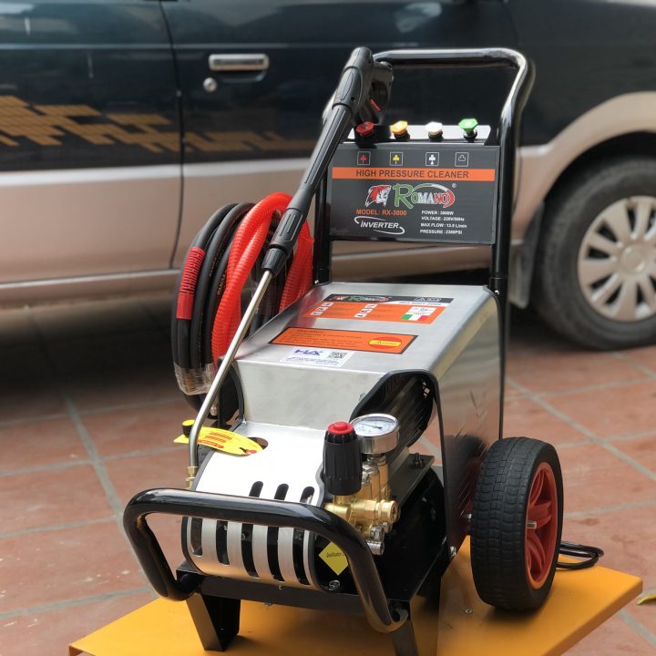 Máy Rửa Xe Cao Áp 3kw Romano RX-3000