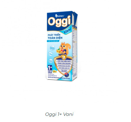 Sữa bột pha sẵn Oggi Vani 110ml