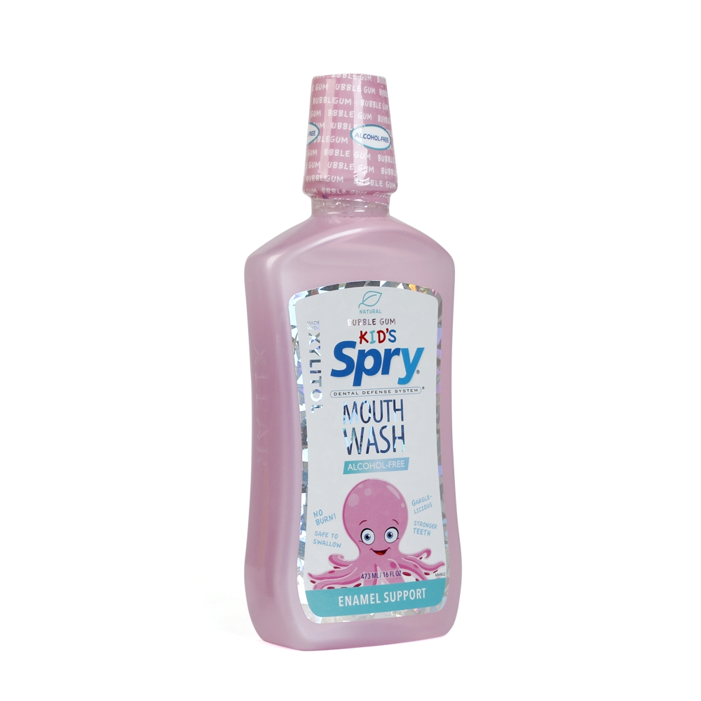 Nước súc miệng trẻ em Spry chai 473ml