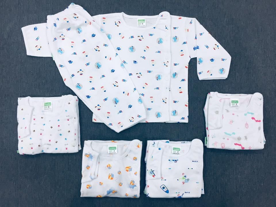 Combo 05 bộ dài bác sĩ cho bé trai và bé gái (3-16 kg)